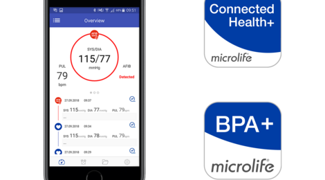 Microlife BP B6 Connect Bluetooth Blood Pressure Monitor  Microlife BP B6  Connect Video 🎬 BP B6 Connect is the premier blood pressure monitor for  your health. It detects atrial fibrillation with