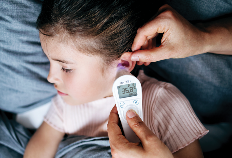 baby temperature ear thermometer