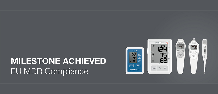 Milestone achieved! Microlife is now EU MDR certified.